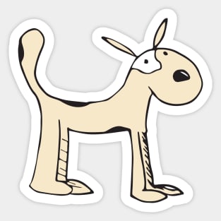 Ruff Dog Sticker